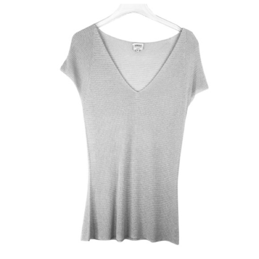 Armani Collezioni Silver Sweater